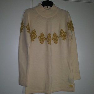 Helly Hansen, Sweater Dress, 100% Wool, Size L, NWOT